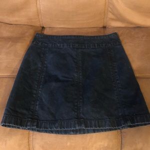 Black Free People Skirt